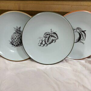 Vintage FITZ & FLOYD Fruit Luncheon/Tea/Dessert Plates